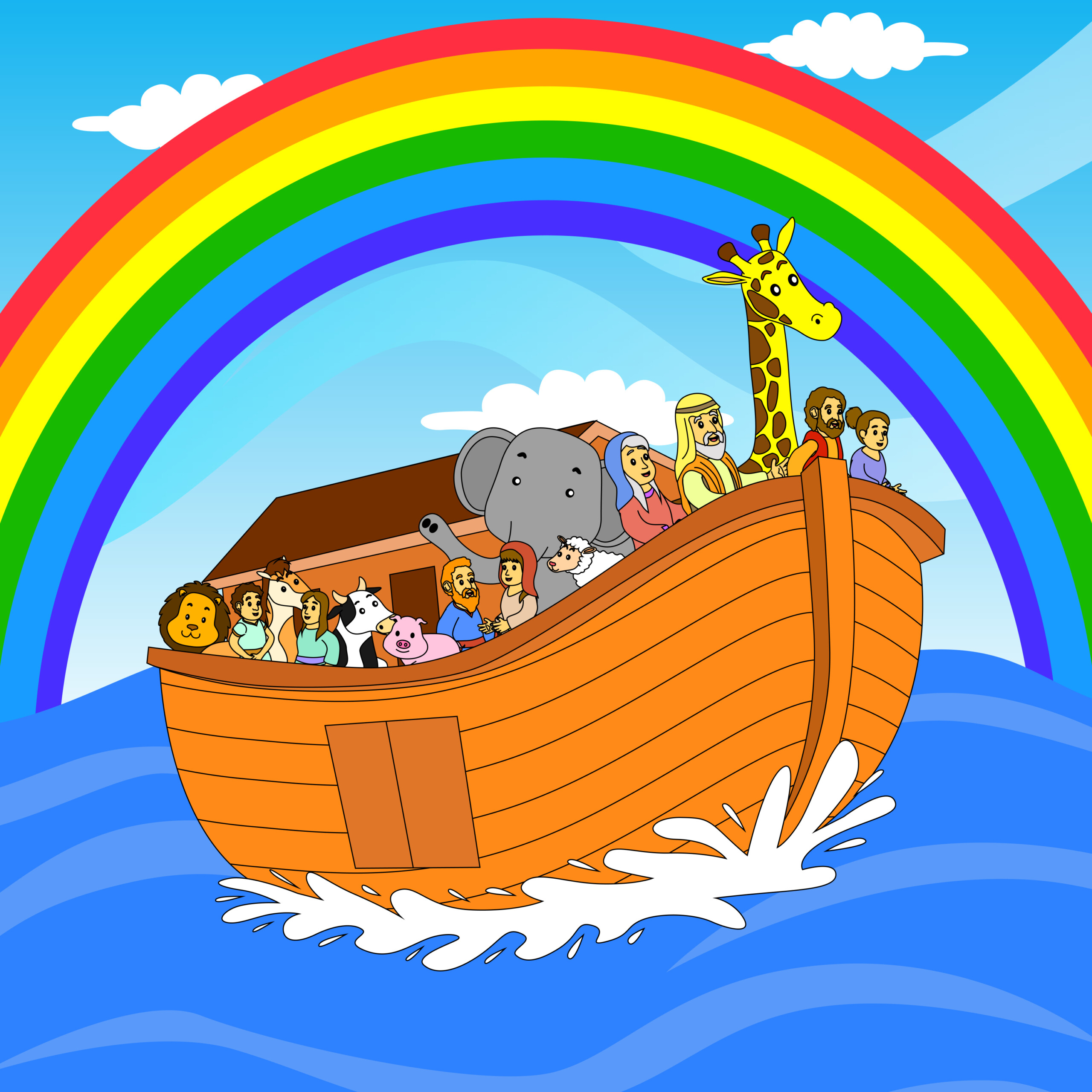 Noah And The Ark - Original image