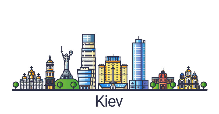 Flat Line Kiev Banner - Original image