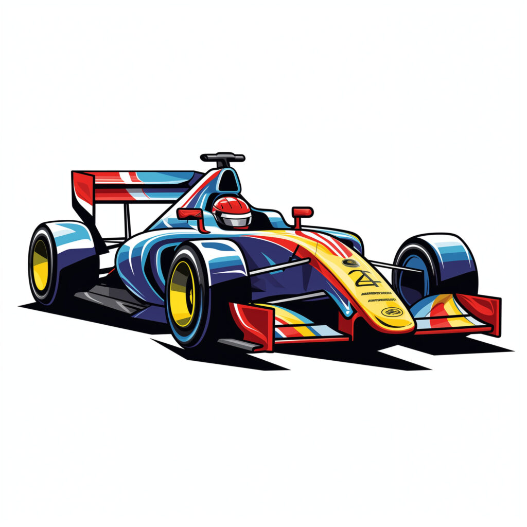 Racing Car Coloring Page | Coloring Pages Mimi Panda