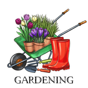 Gardening Sketch - Original image