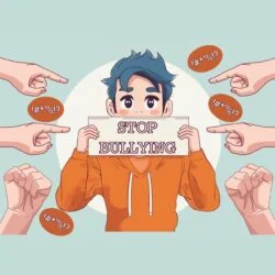 Stop Bullying Coloring Page - Origin image