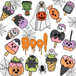 Trick Or Treat Coloring Page 2 2