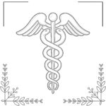 Pharmacy Emblem Coloring Page