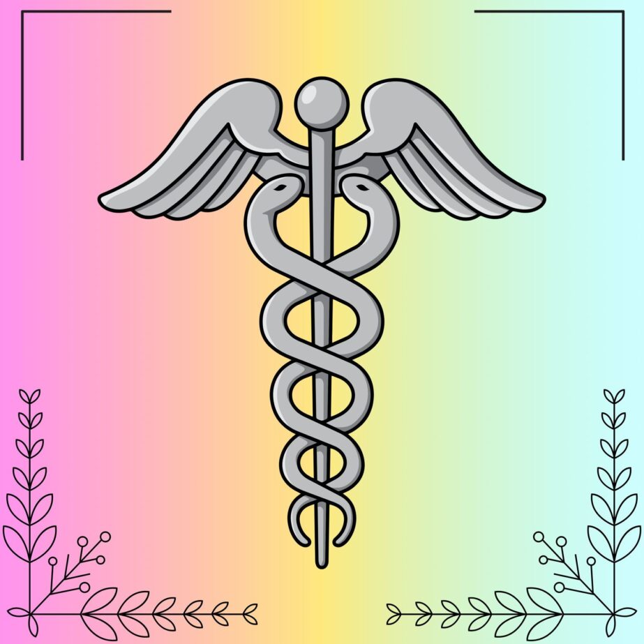 Pharmacy Emblem Coloring Page 2