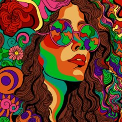 Adult Hippie Woman - Origin image