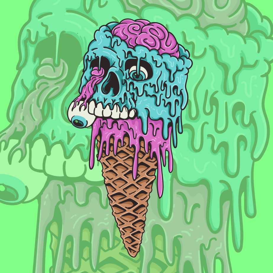 Adult Ice Cream Zombie - Original image
