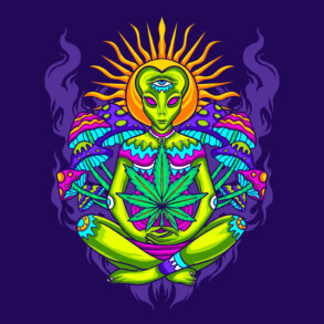 Adult Psychedelic Marijuana - Original image