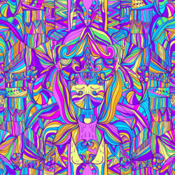 Adult Psychedelic Pattern - Origin image