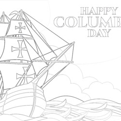 Happy New Year - Printable Coloring page