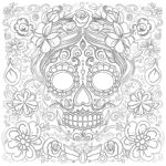 Dia De Los Muertos Coloring Page