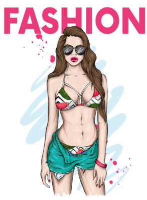 Fashion Girl - Original image