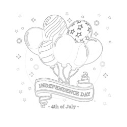 Thanksgiving Day Set - Printable Coloring page