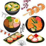 Japanese Food Coloring Page 2