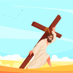 Jesus Christ Carrying Cross - Origin image