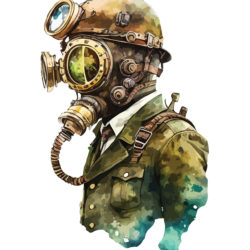 Scuba Diver Steampunk - Origin image