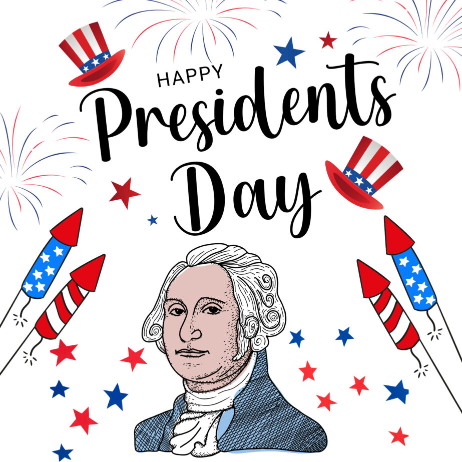 Presidents Day Coloring Page 2