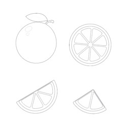 Food Products On Shop Self - Printable Coloring page