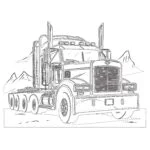 Truck Coloring Page