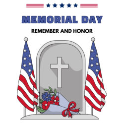 USA Memorial Day Coloring Page - Origin image