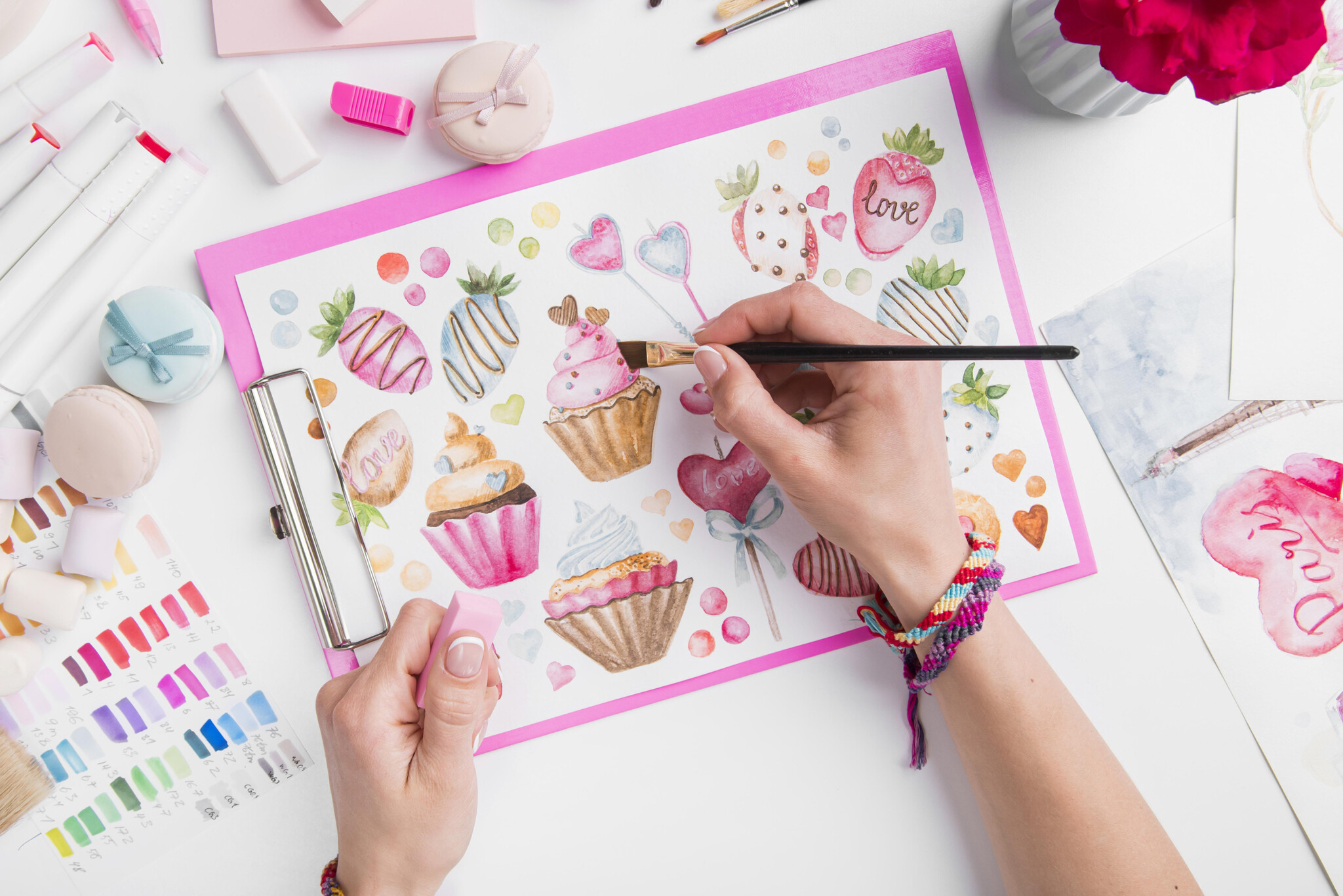 Tasty Delights: Cute Coloring Pages | Mimi Panda