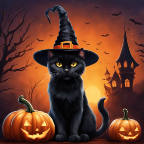 Halloween Cat - Original image