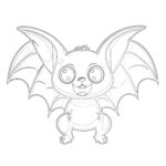 Bat Coloring Page