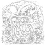 Halloween Coloring Page