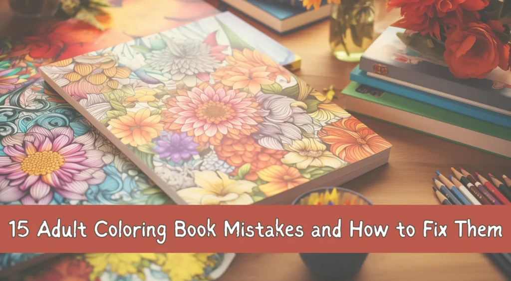 15 Adult Coloring Book Mistakes and How to Fix Them