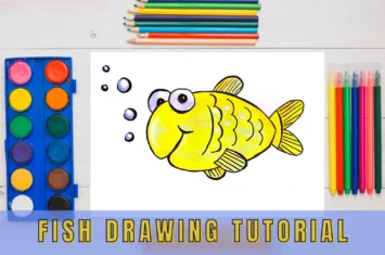 How To Draw a Fish: Step-By-Step