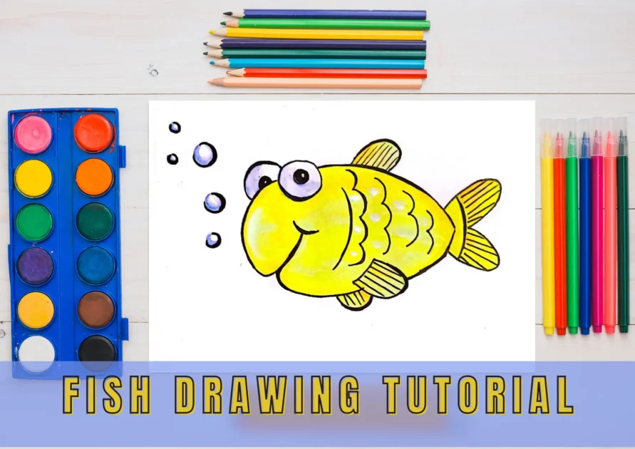 Fabulous Fish Drawing Prompts - Arty Crafty Kids-saigonsouth.com.vn