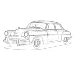 car coloring page