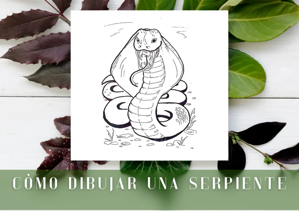 Cómo Dibujar Una Serpiente