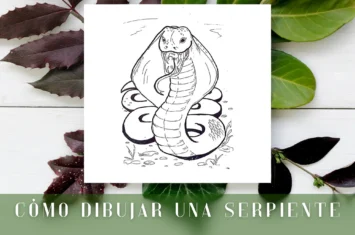 Cómo Dibujar Una Serpiente – Paso a Paso