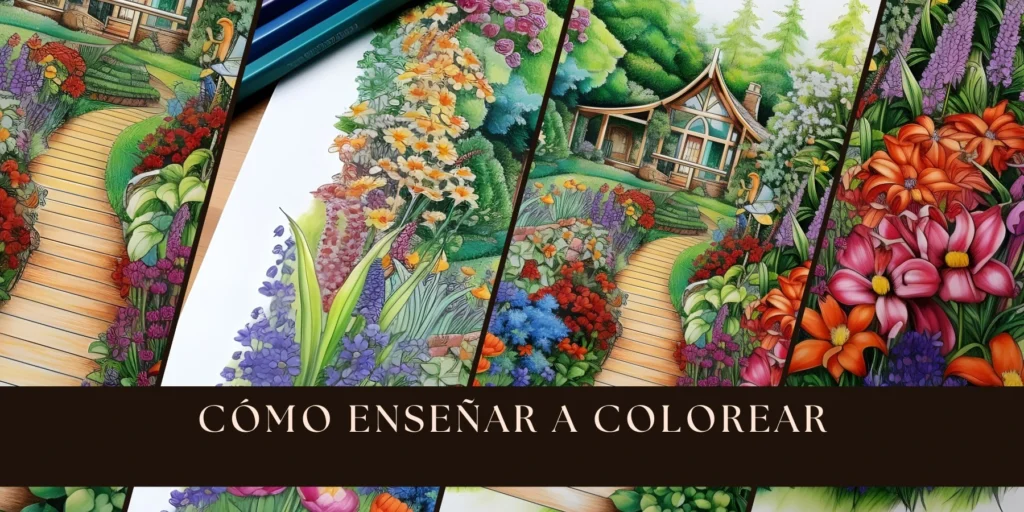 Cómo enseñar a colorear