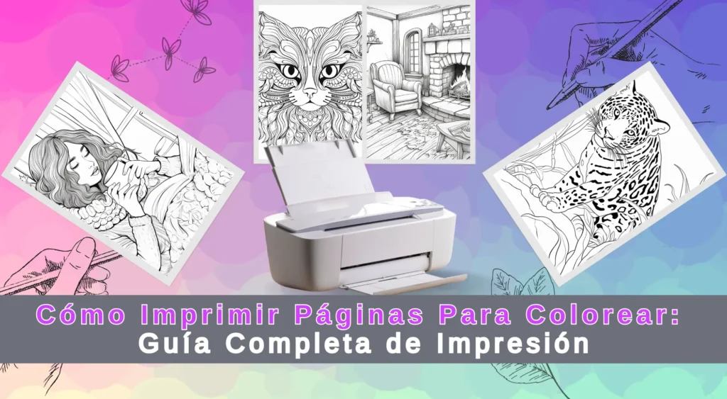 Como imprimir paginas-para colorear