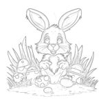 Easter Bunny coloring page