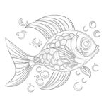 Fish Coloring Page