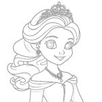 Page De Coloriage Gratuite Sur Les Princesses