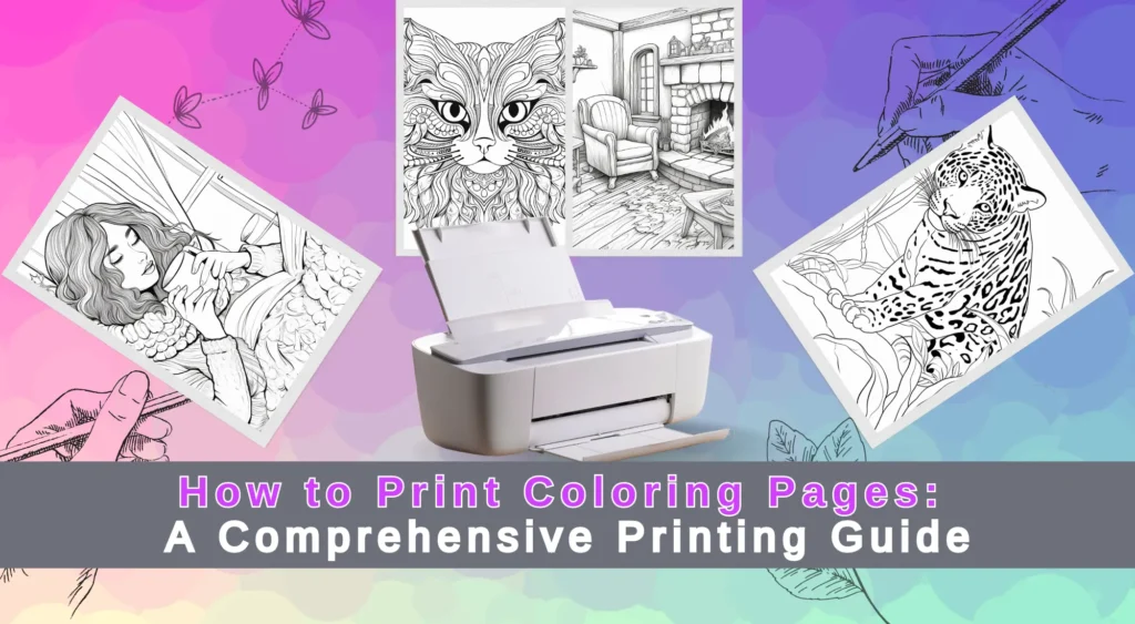 How to Print Coloring Pages