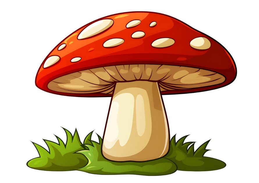 Mushroom Coloring Page | Coloring Page Mimi Panda