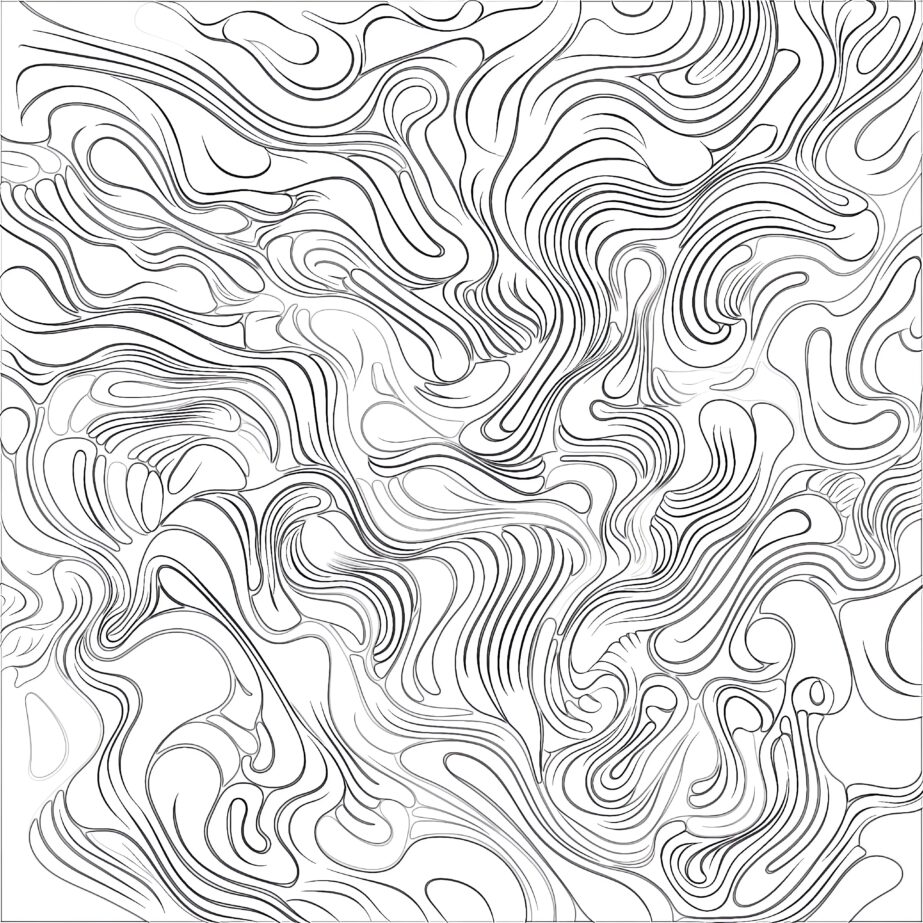 Abstract Adult Coloring Pages