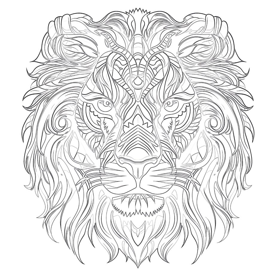 Adult Animal Coloring Sheets