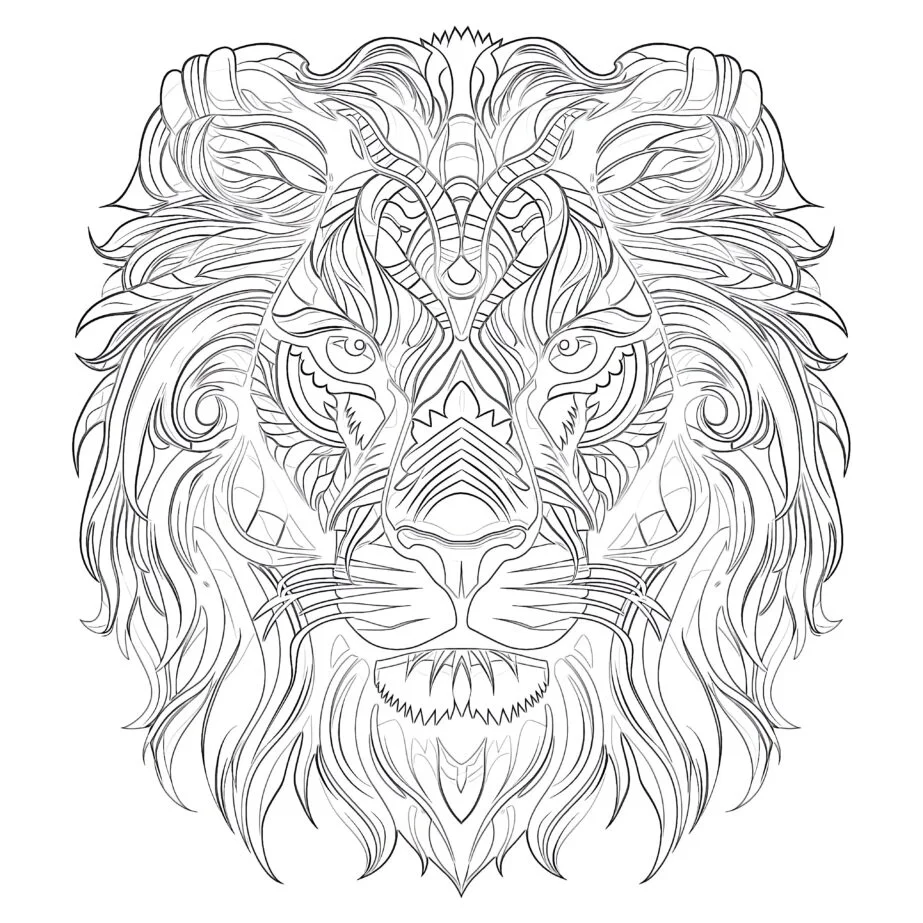 Adult Animal Coloring Sheets