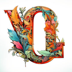 Adult Coloring Letters - Origin image