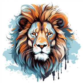 Adult Coloring Lion 2Original image