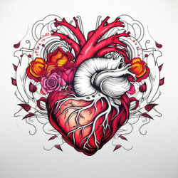 Adult Coloring Page Heart - Origin image