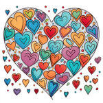 Adult Coloring Pages Hearts 2 2