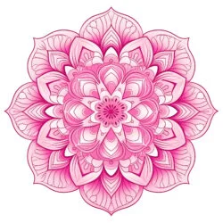 Adult Mandala Pink - Origin image