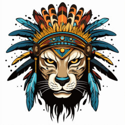 Adulte Tête de mort Jaguar Warrior Page de Coloriage - Image d'origine