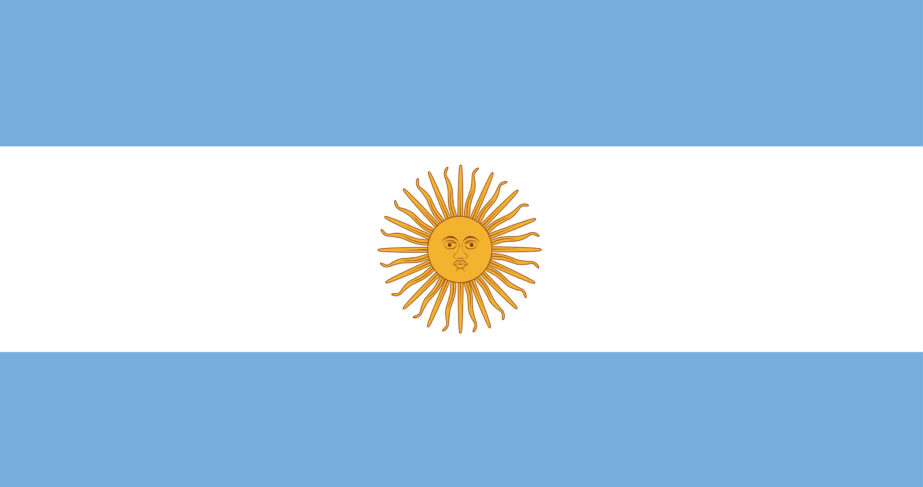 argentina flag coloring page 2Original image